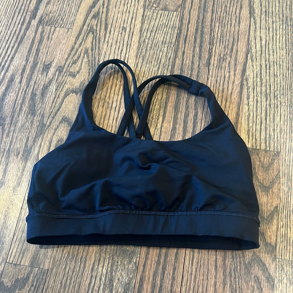 Black lululemon bra